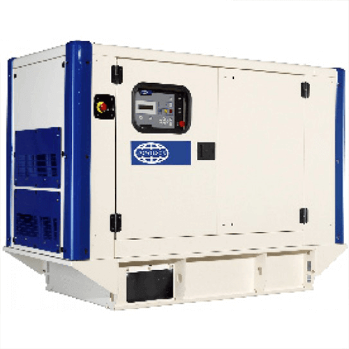 white diesel generator